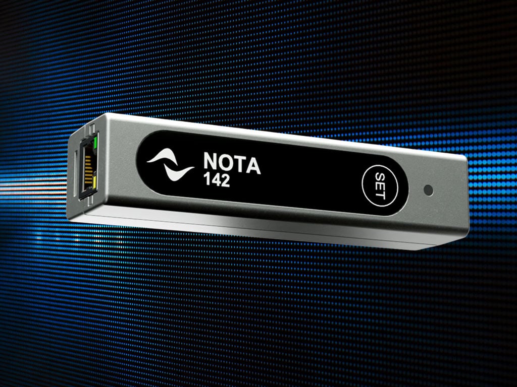 Introducing the Nota 142- Ultra-Compact PoE Amplifier for Modern AV Systems